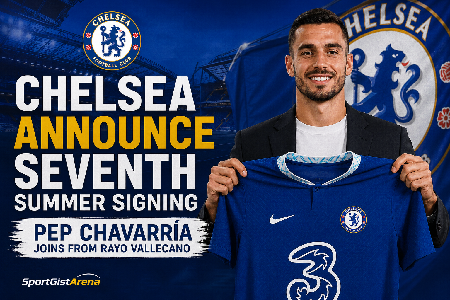 Pep Chavarría Chelsea seventh summer signing